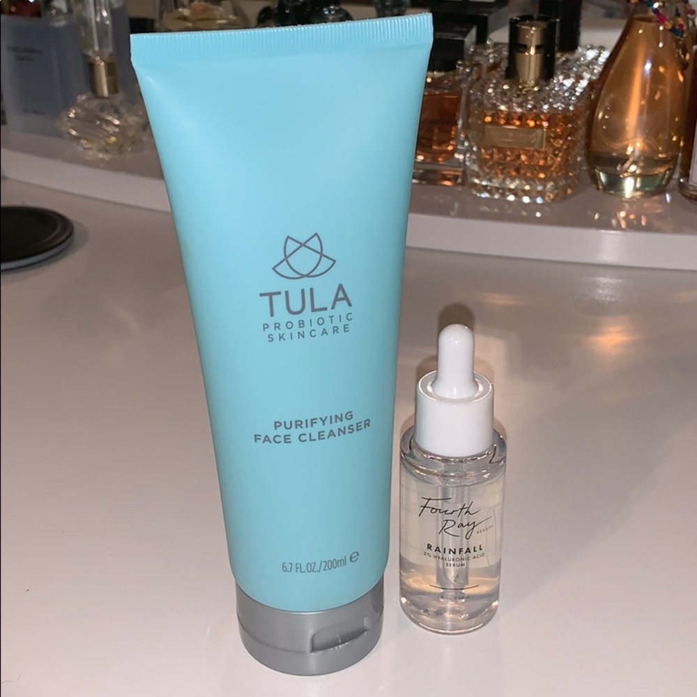 Tula Probiotic Face cleanser & Hyaluronic Serum
